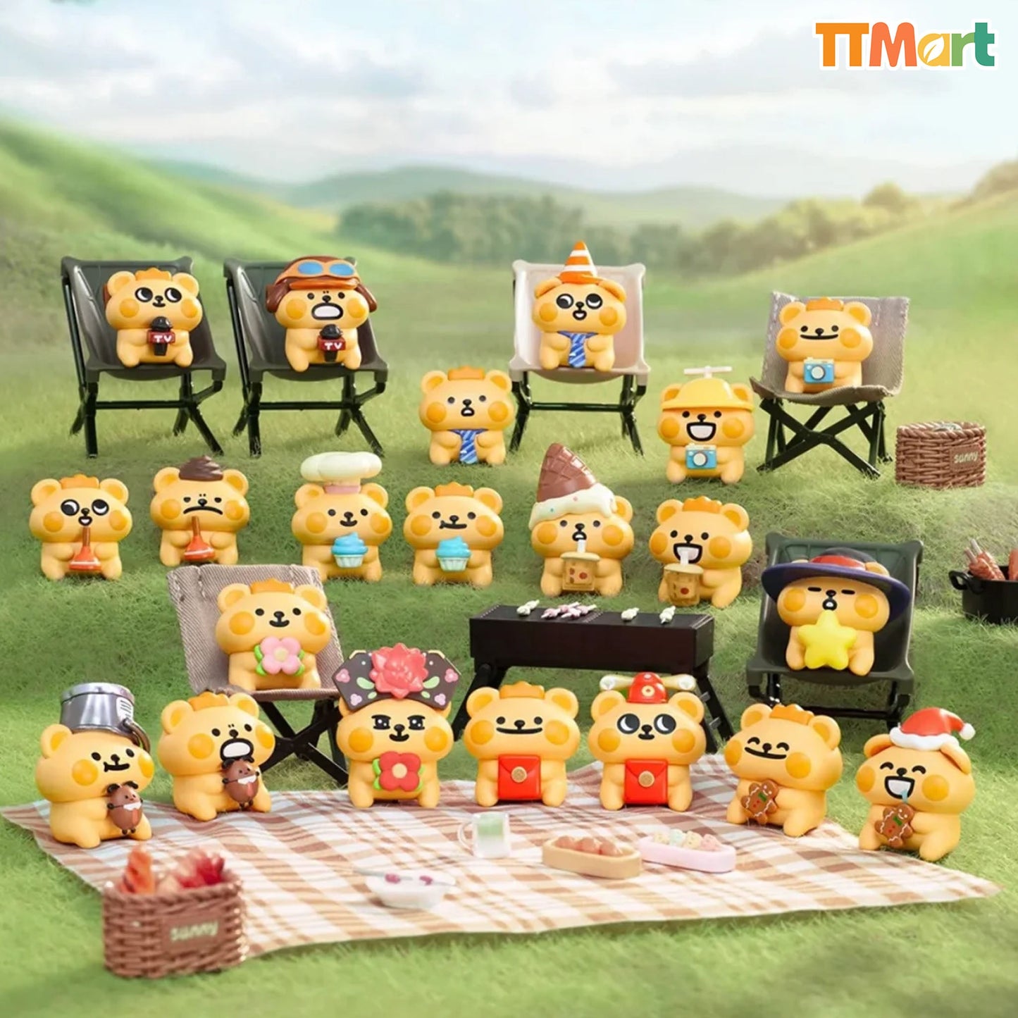 BEARISBUG Mini Lazy Daily Routine Series Blind Bag