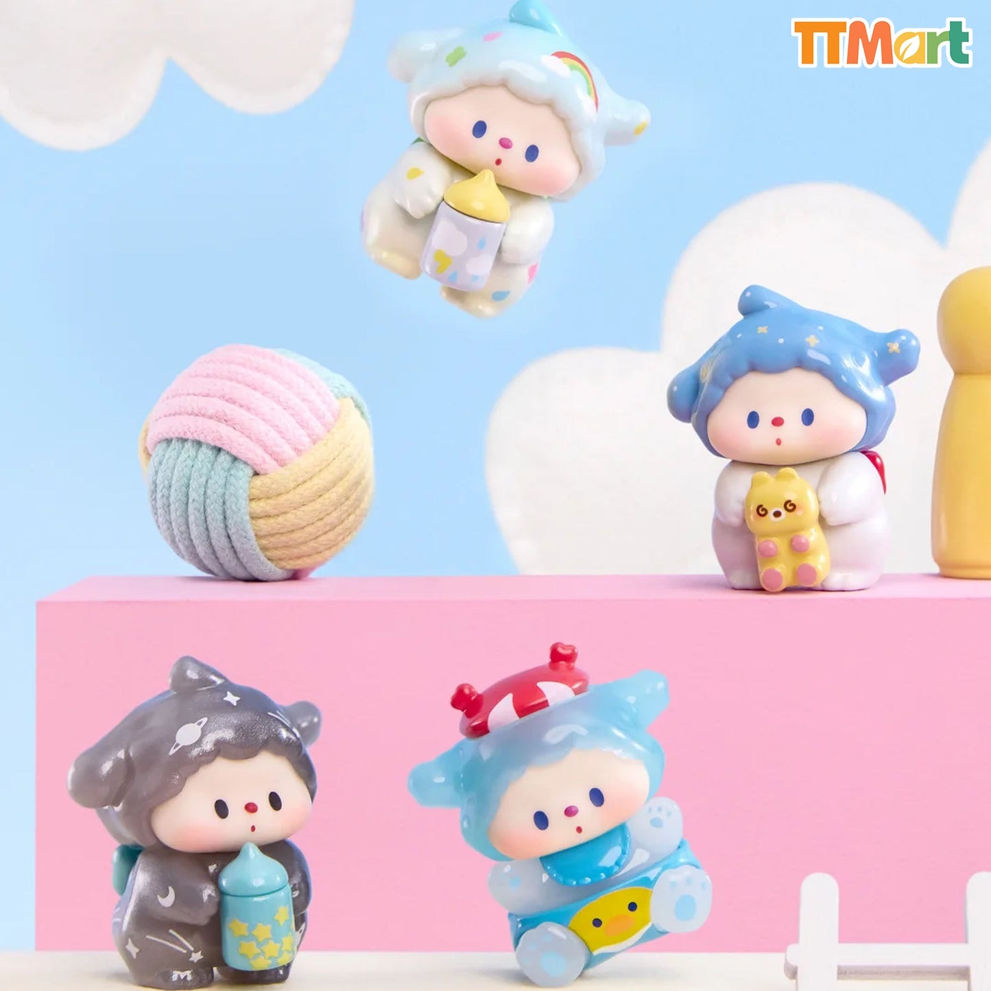 LULUDOG Baby Fete Mini Bean Series Blind Bag