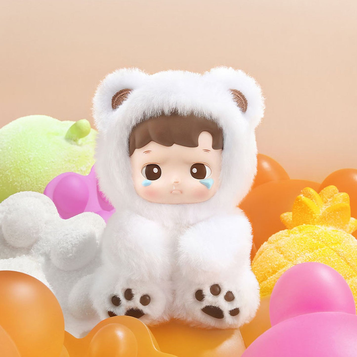 HACIPUPU Gummy Bear Series-Vinyl Plush Pendant Blind Box