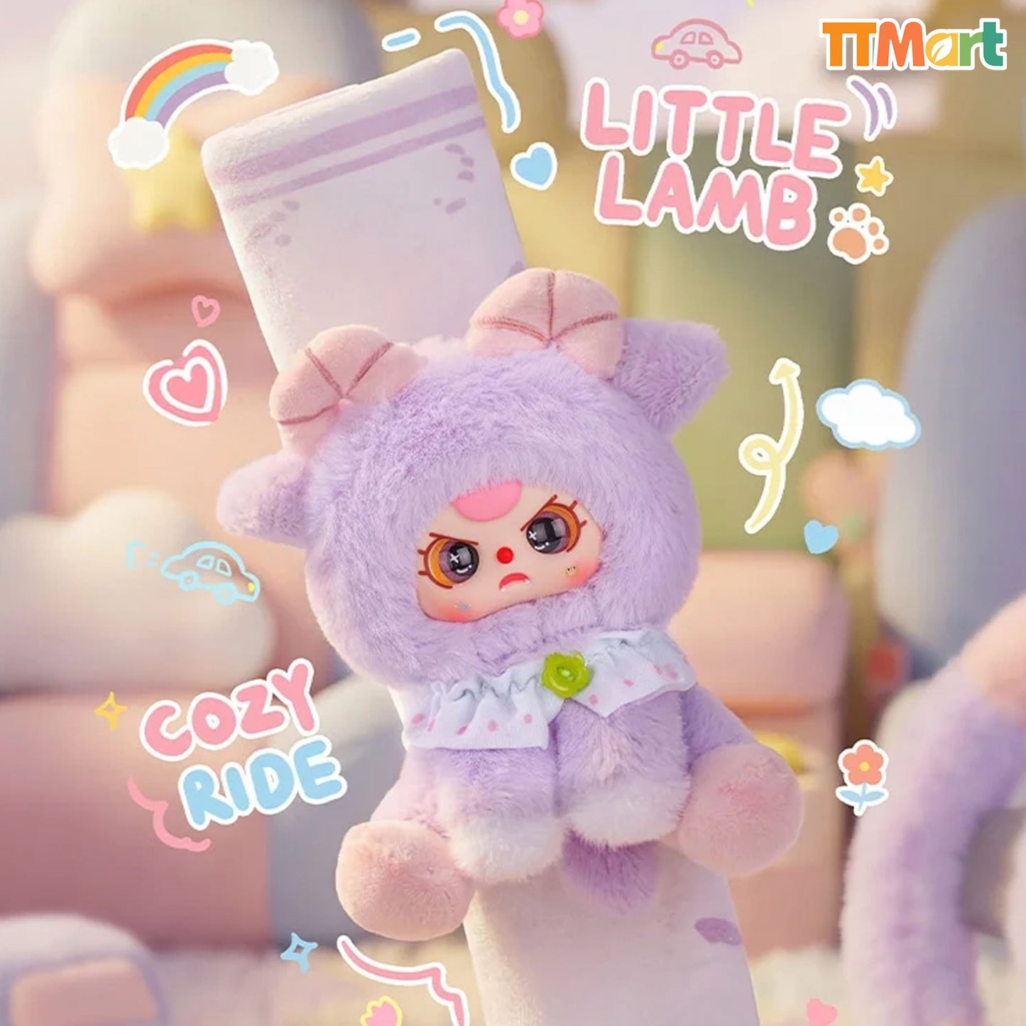 Baby Three Car Seatbelt Shoulder Pad Series Blind Box