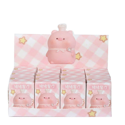 Piggy Restaurant Series Mini Bean Blind Box