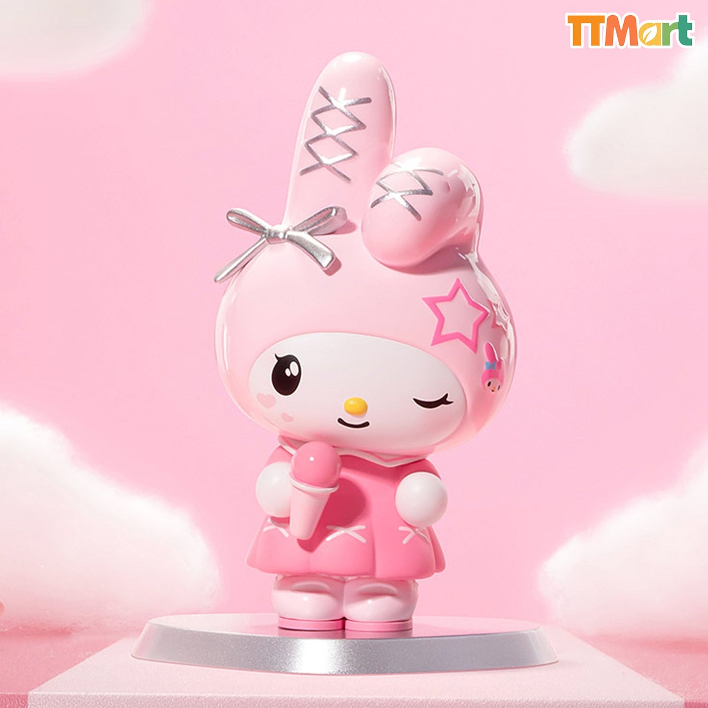 HELLO KITTY AND FRIENDS Pink Party Series Figures Blind Box