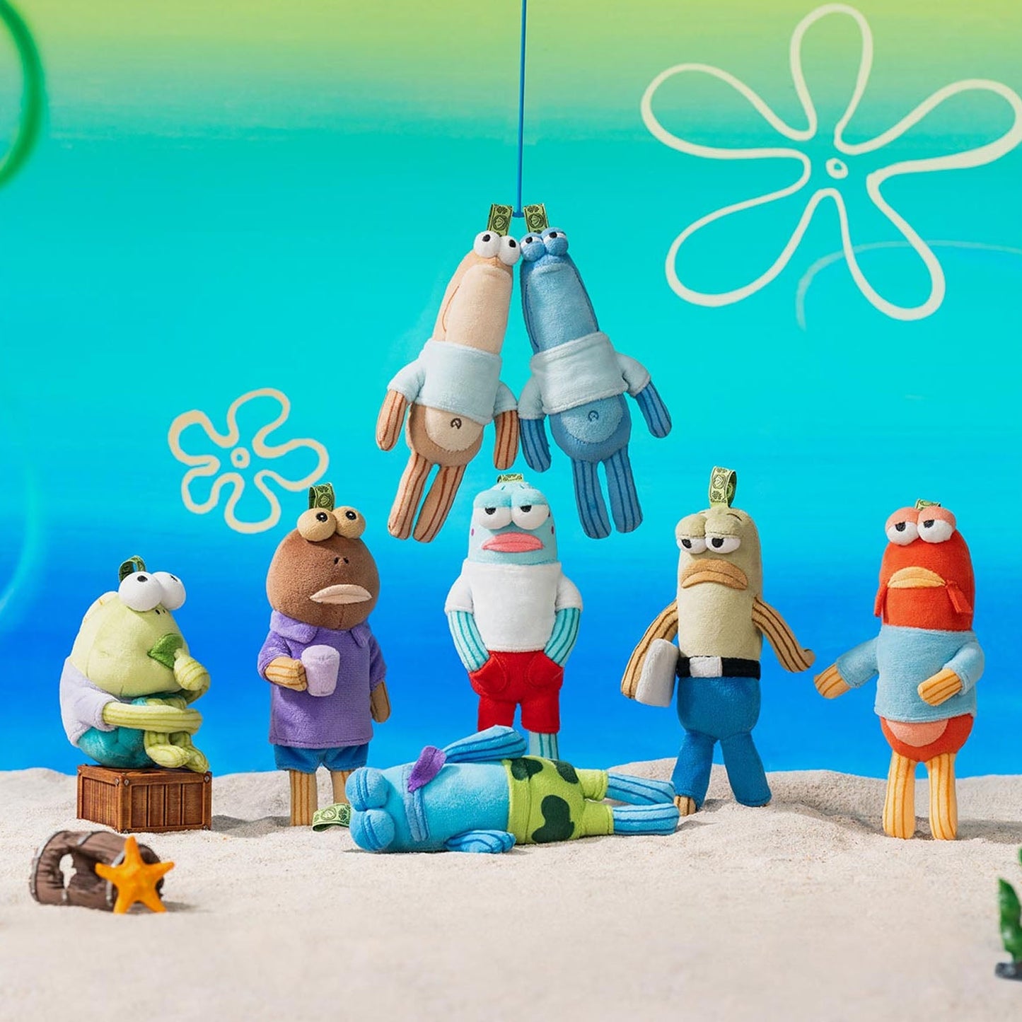 Bikini Bottom Buddies - Whimsical Plush Series Blind Box