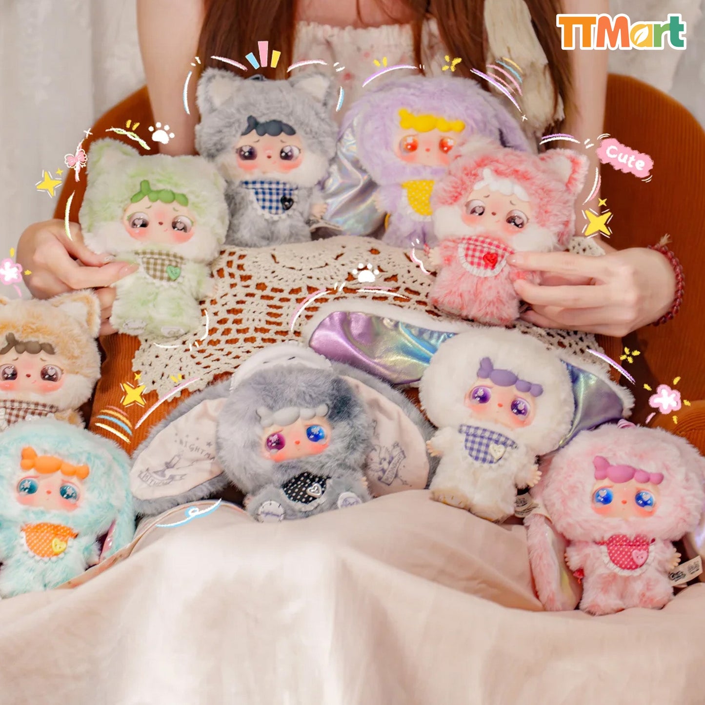 MITUTU HULALA Goodbye Nightmare Plush Blind Box