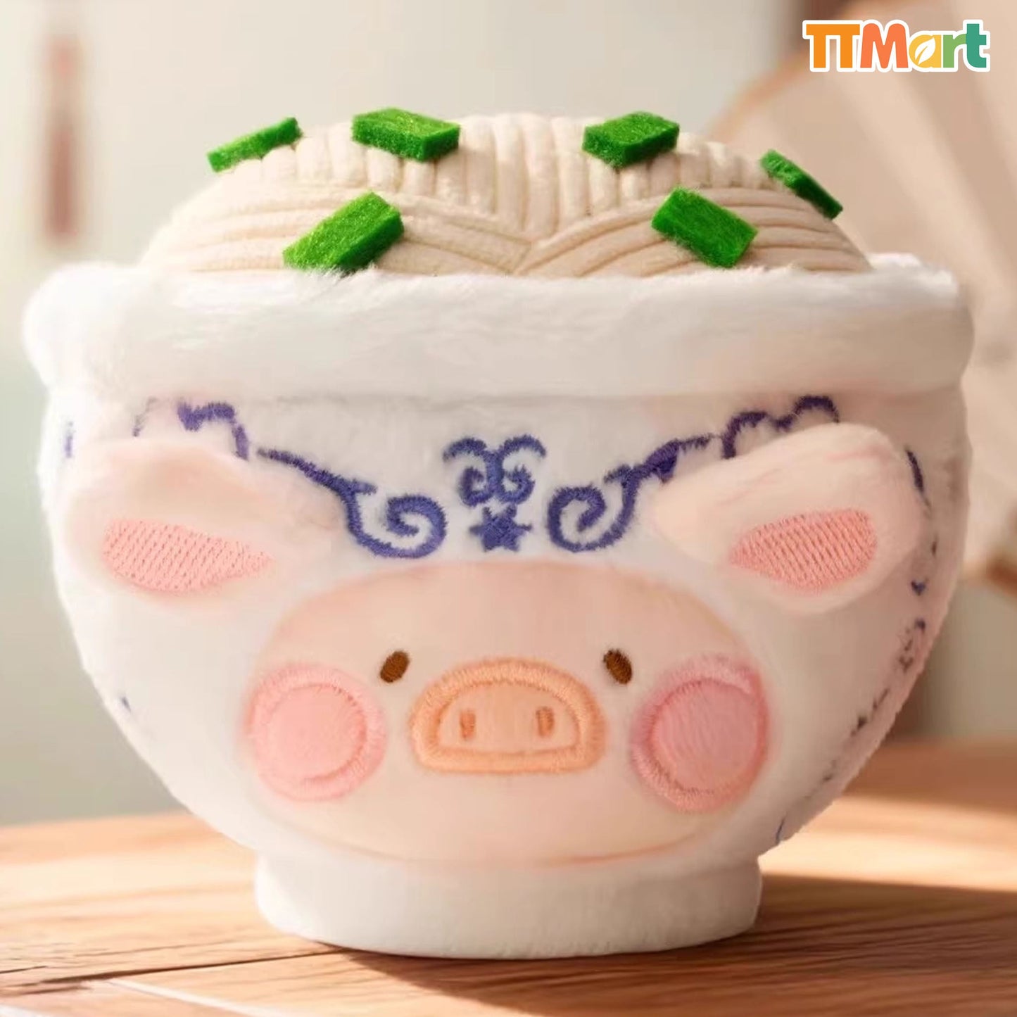 LULU THE PIGGY Dim Sum House Plush Keychain Series Blind Box