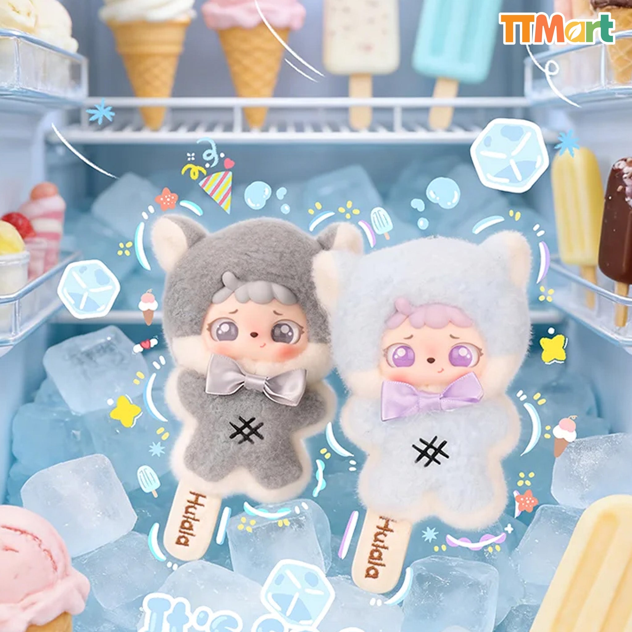 MITUTU & HULALA V3 Creamy Popsicle Series Plush Blind Box – williamtoyland