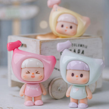 BUER Hi Friends Banana Mini Bean Series Blind Box