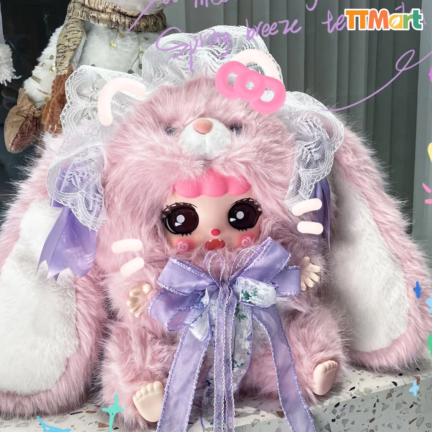 Nai Fu Bunny 600% V1 Plush Series Blind Box