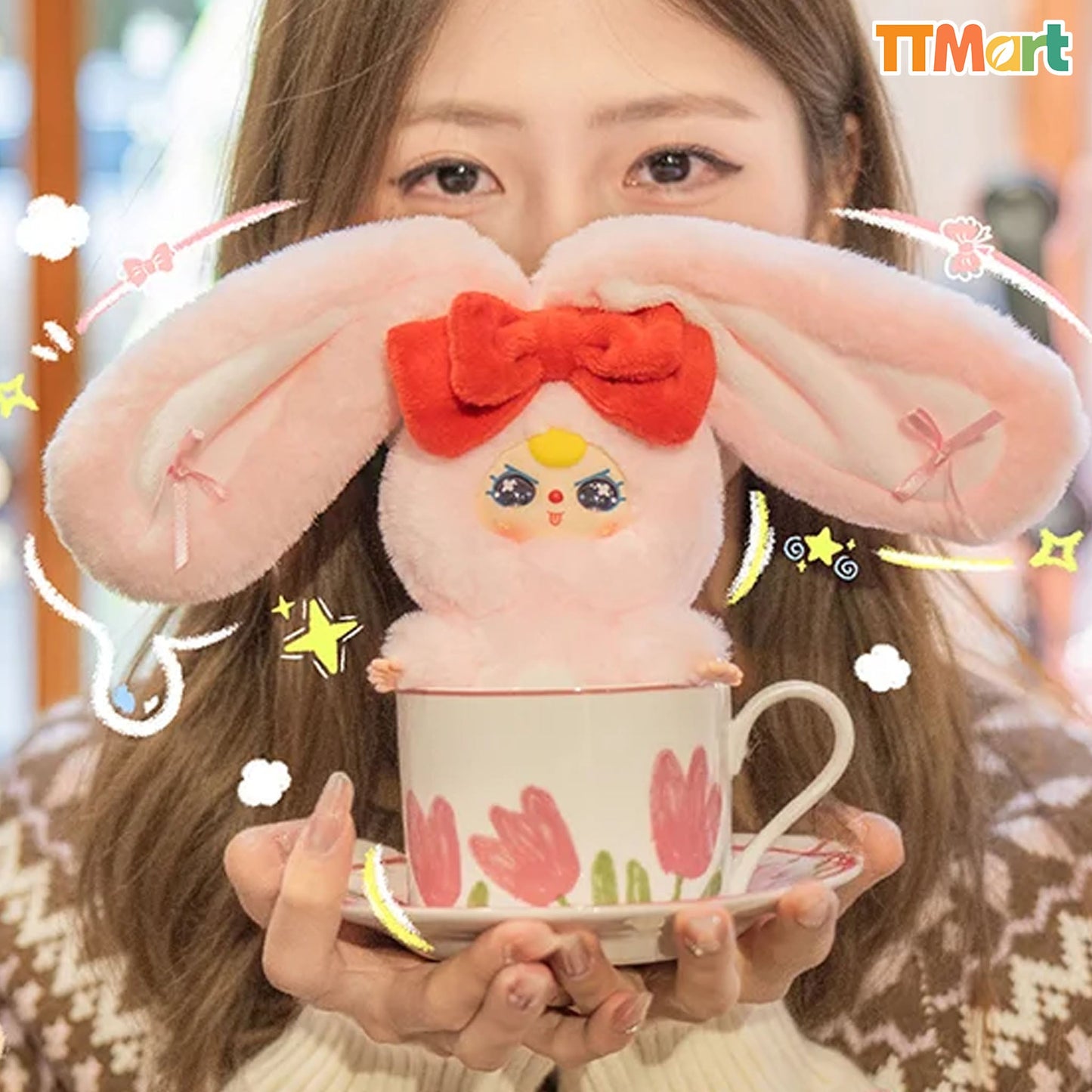 Baby Three Mini Animal World Plush Blind Box