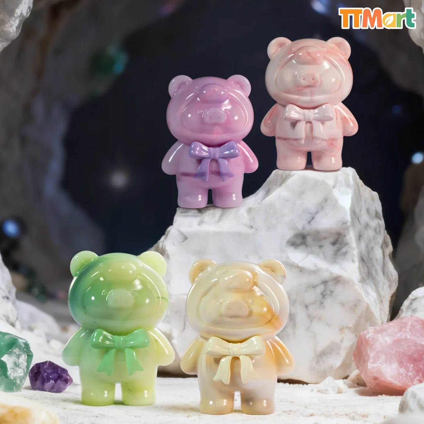 LULU THE PIGGY Teddy Mini - Mining Extraction Series Blind Bag