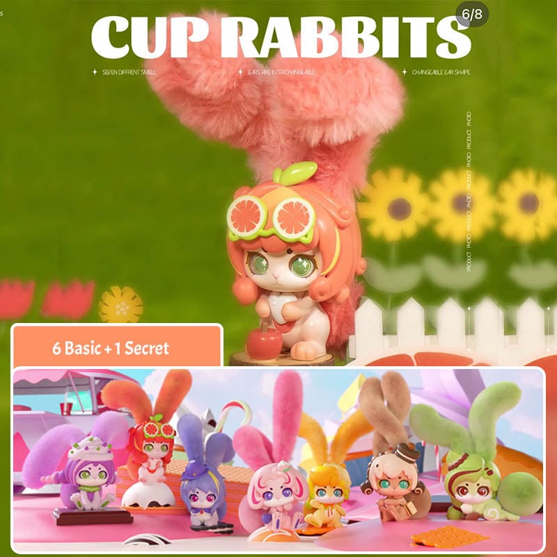 Cup Rabbits Fruit Milk Series Blind Box