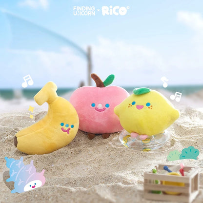 F.UN RiCO Happy Fruit Together Series Pet Toy Plushy Blind Box
