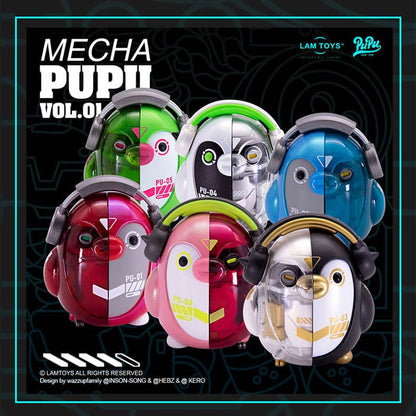 MECHA PUPU (AlienPenguin) Series 1 Blind Box