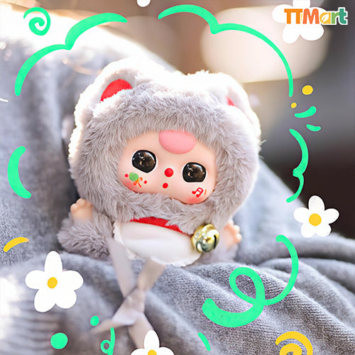 Baby Three Billionaire Cat Plush Series Blind Box