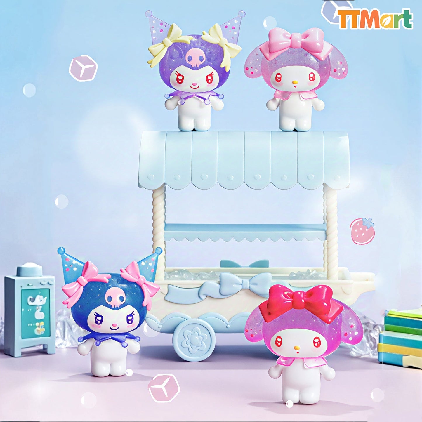 MY MELODY & KUROMI Ramune-style Mini Figure Series Blind Bag