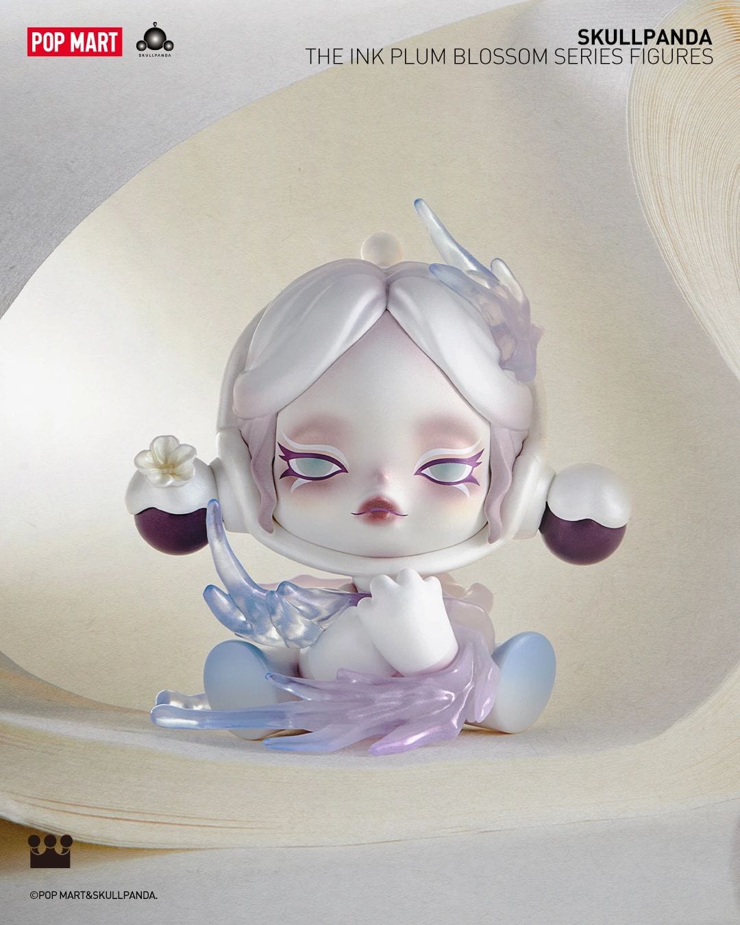 SKULLPANDA The Ink Plum Blossom Series Blind Box